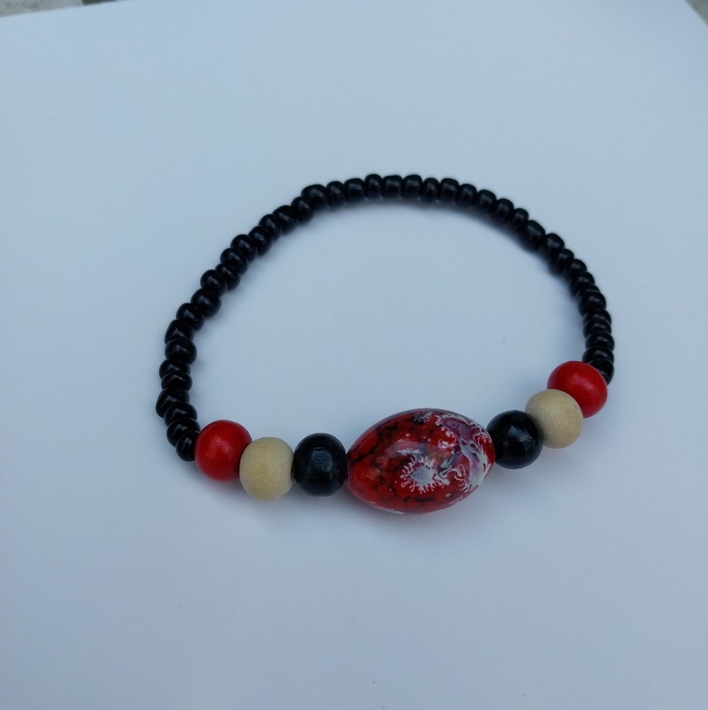 Red Splatter Bracelet Bundles Available